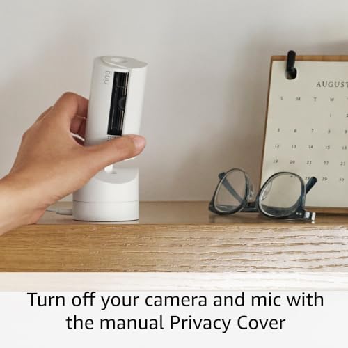 White 360° Pan-Tilt Indoor Cam with Two-Way Talk G327418