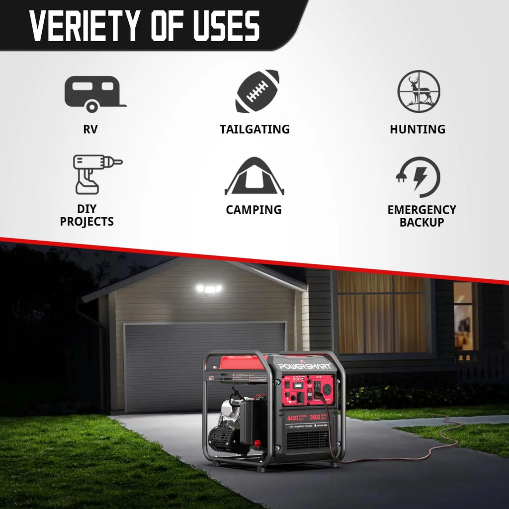 4400-Watt Gas Generator E4933