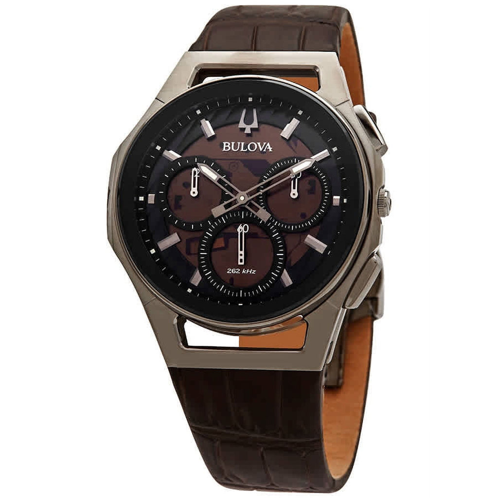 Black Skeleton Dial Quartz Chronograph Watch P781611