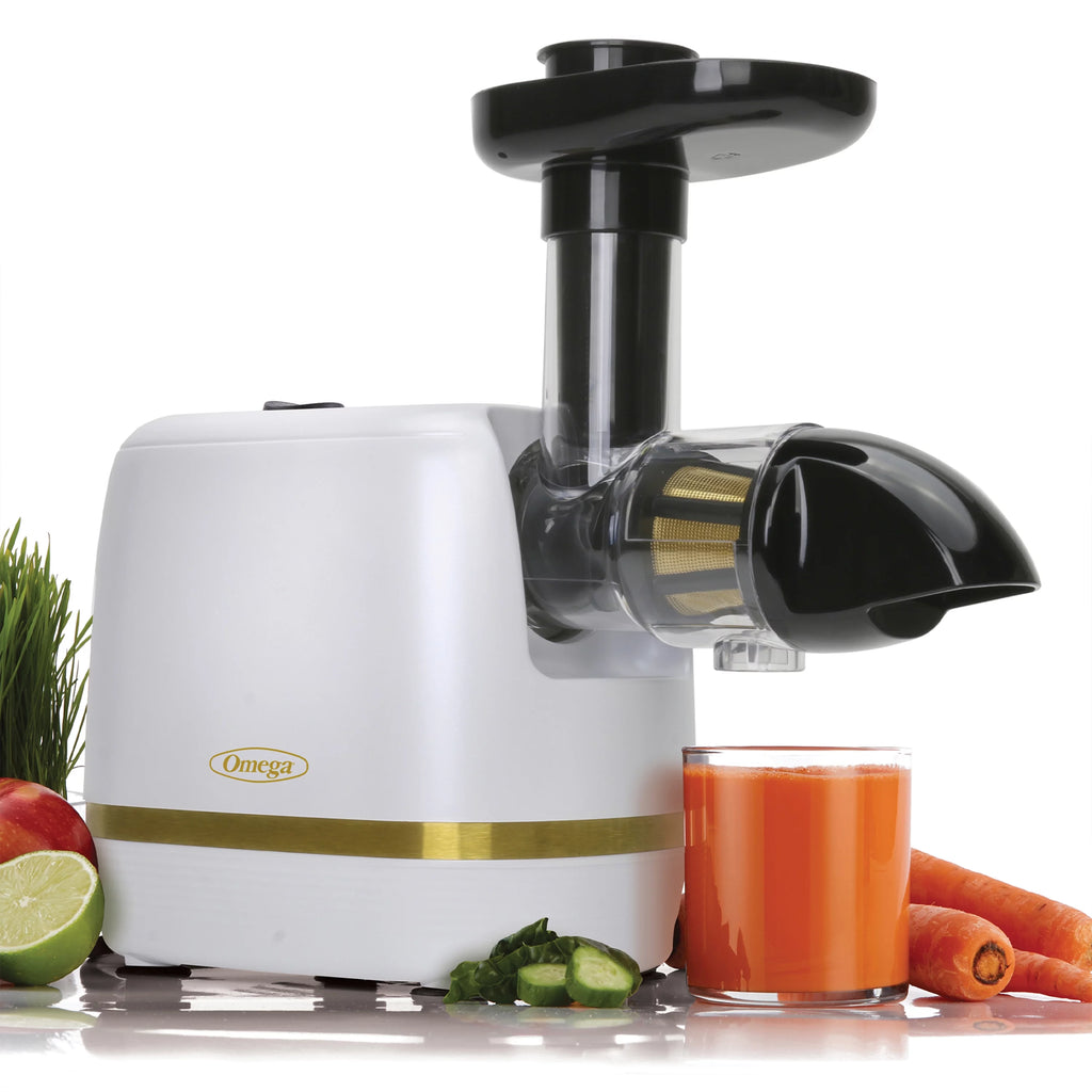 White Compact Masticating Juicer B876868
