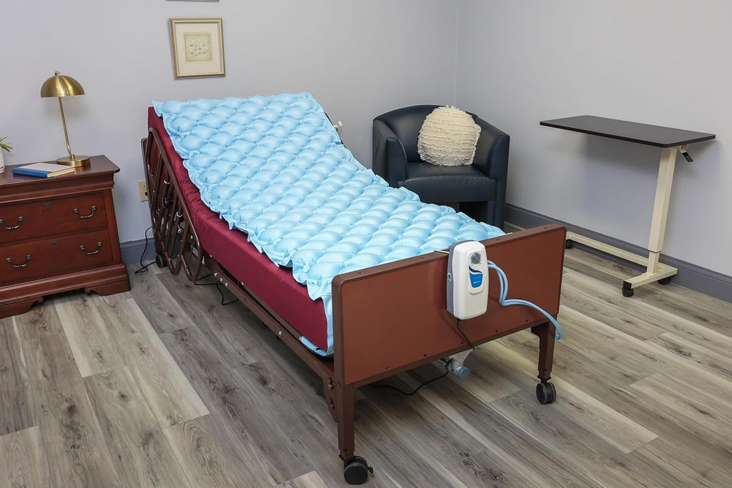 Alternating Air Pressure Mattress Pad with Quiet Electric Pump System T14980