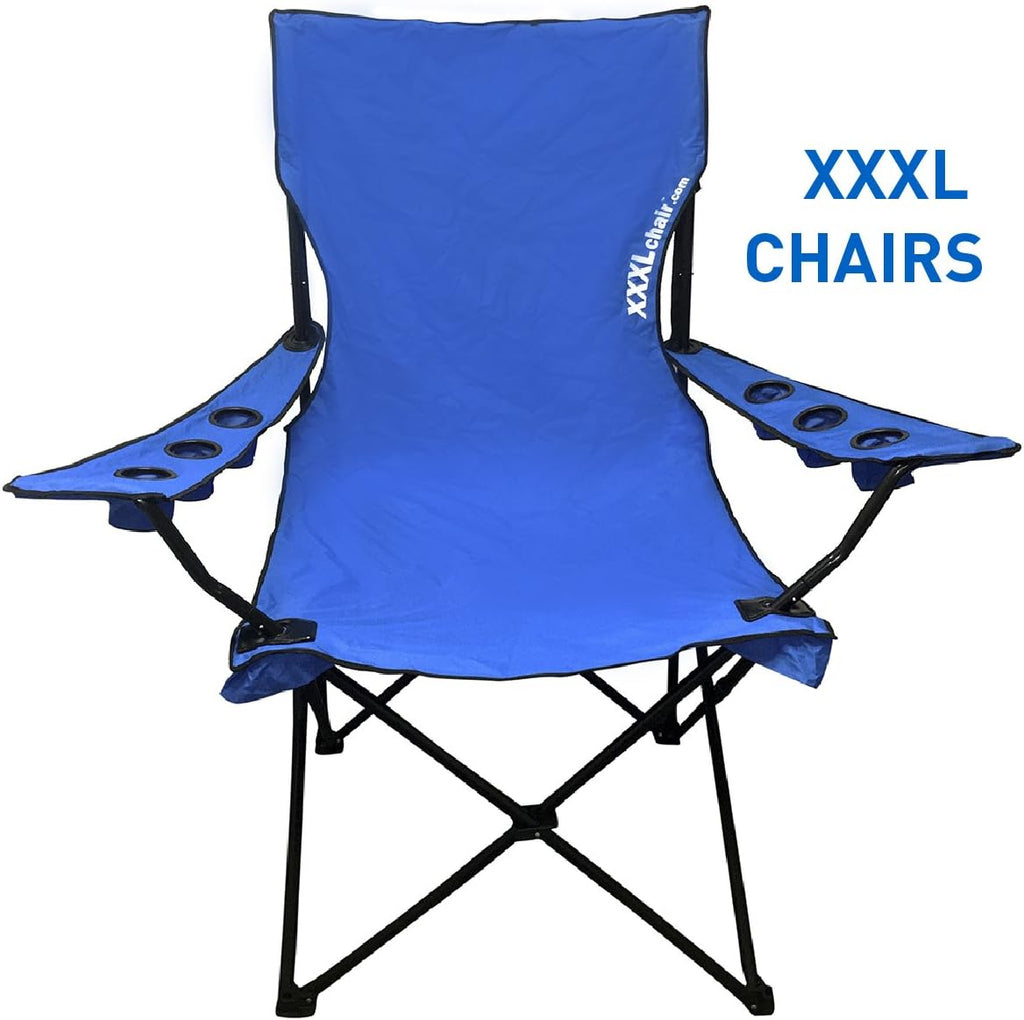 Oversized Folding Camping Chair with Carry Bag U576599