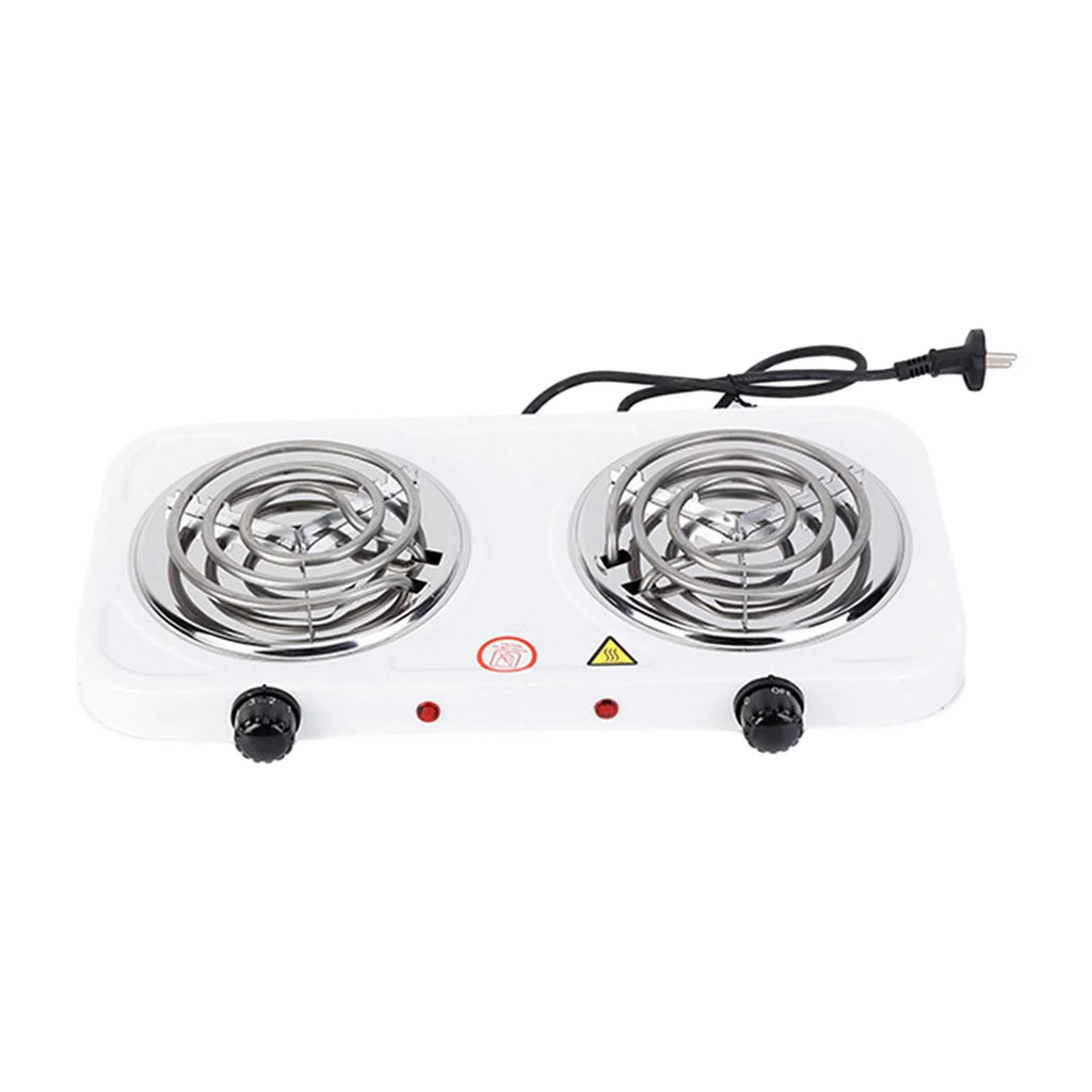 Compact Double Burner Electric Cooktop 2000W K3410