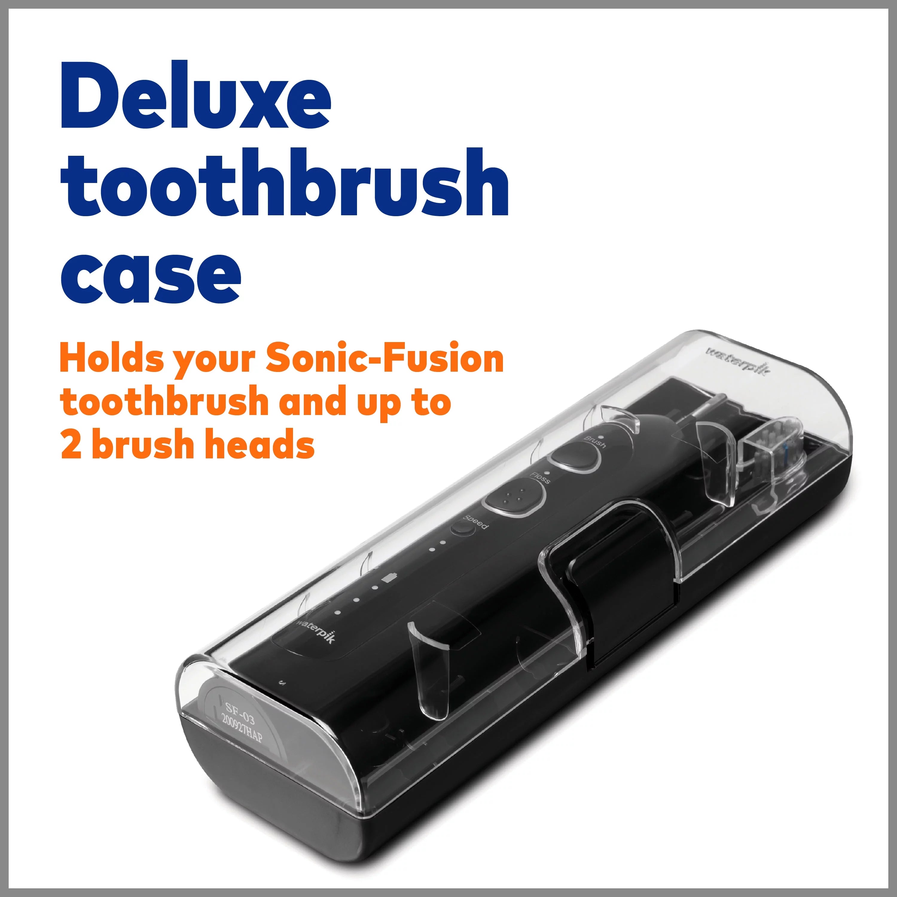 Black Electric Toothbrush and Water Flosser Combo M384