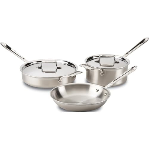 5-Ply Stainless Steel Cookware Set 5 Piece W620