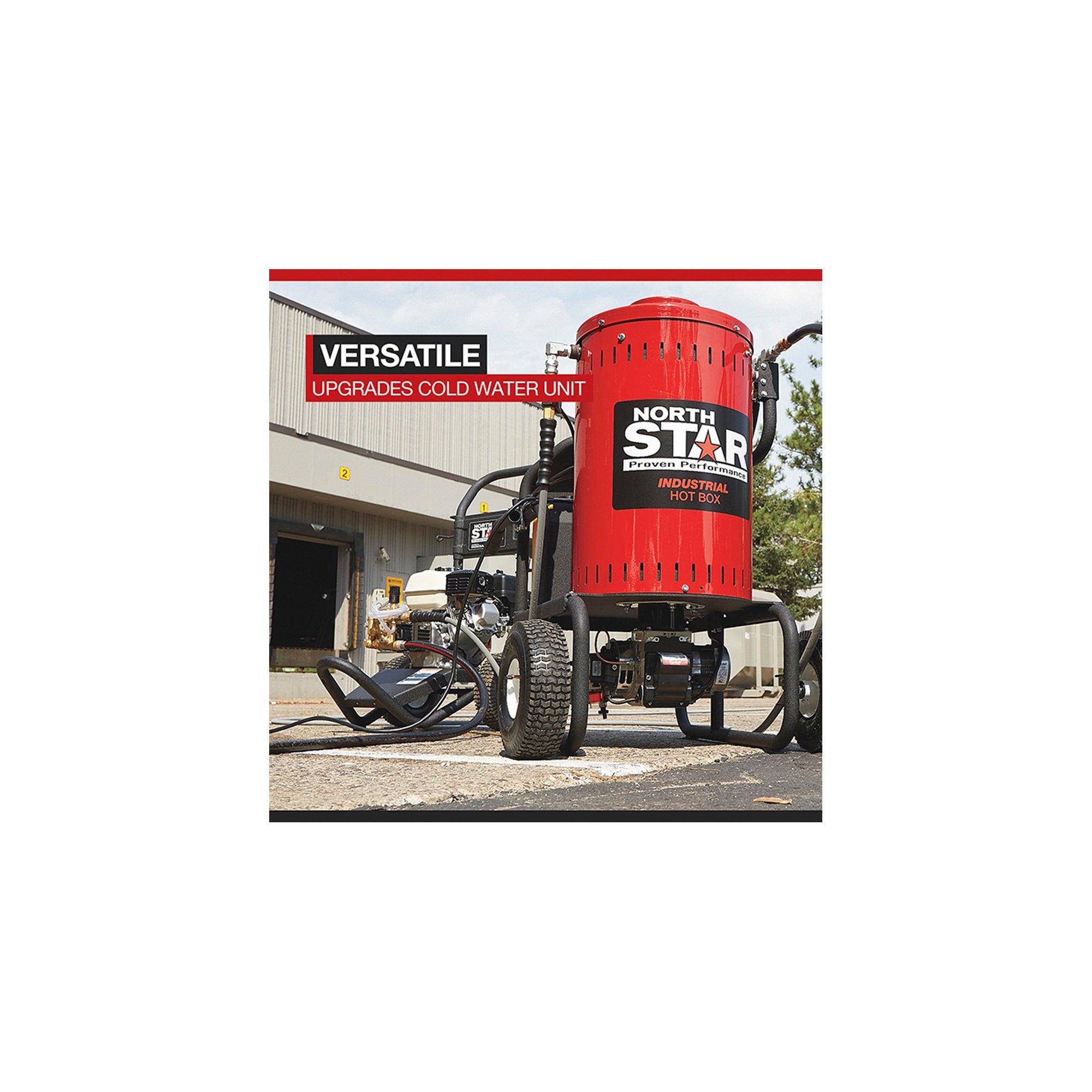 4000 PSI 4 GPM 115 Volts Electric Wet Steam Cleaner and Hot Water Pressure Washer Y5955
