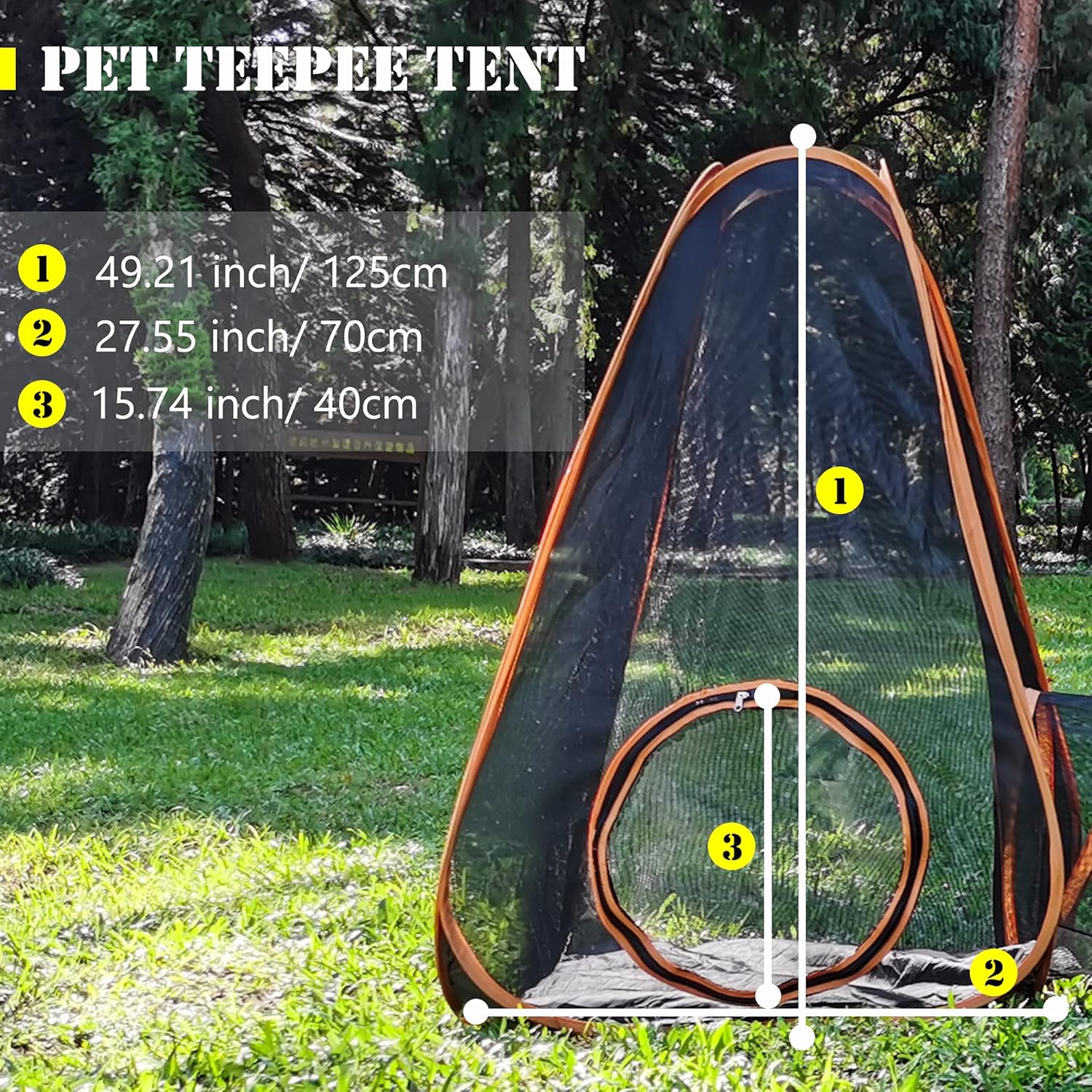Outdoor Cat Enclosures, 6-in-1 Cat Tent with Cat Tunnel, Cat Playpen for Cats Rabbits Ferrets and Small Animals M29340
