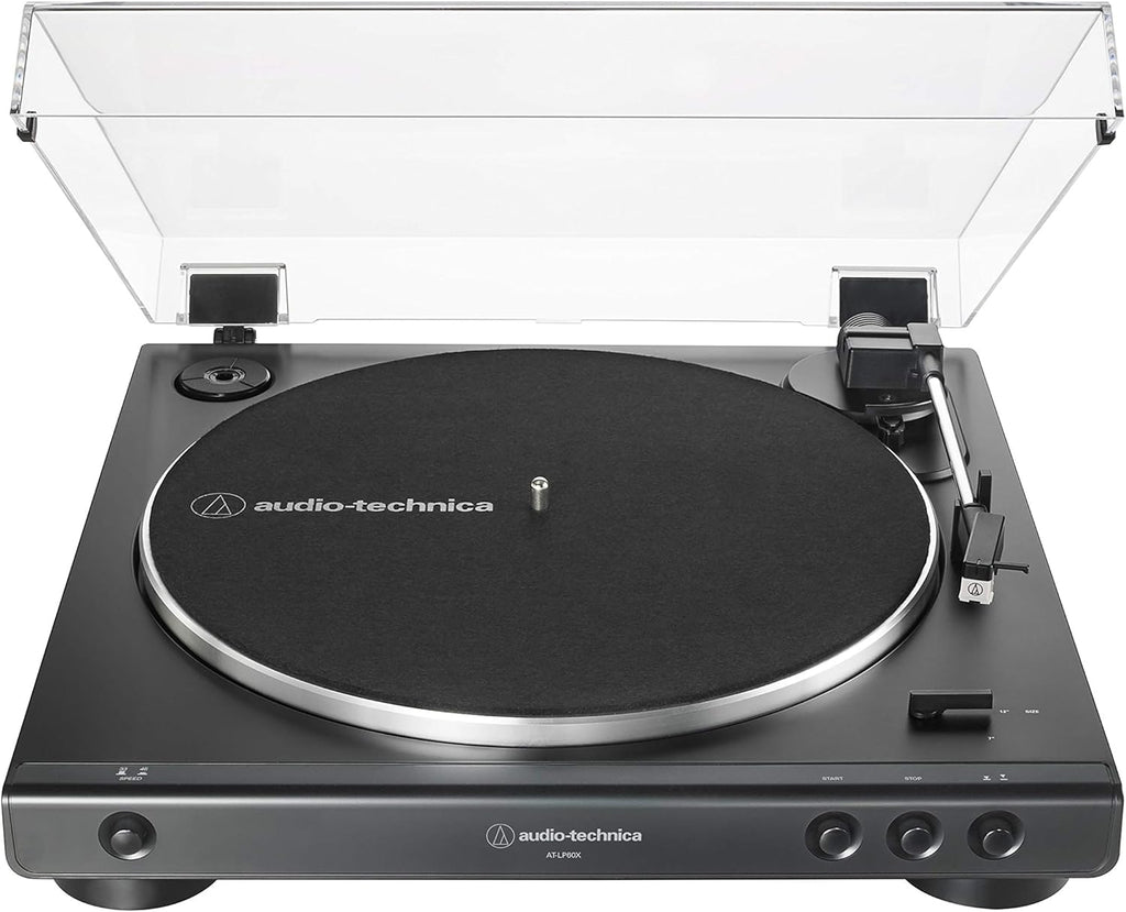 Black Fully Automatic Belt-Drive Stereo Turntable B791850