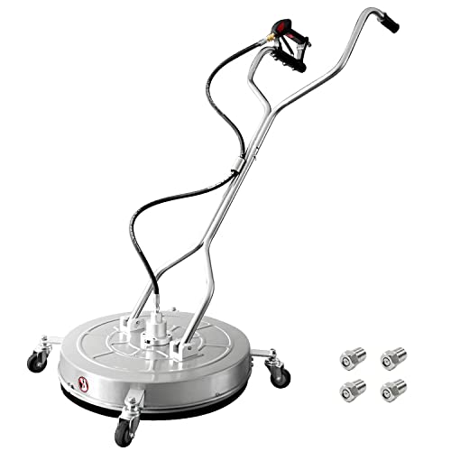 14 Inch Black Pressure Washer Surface Cleaner with 4 Wheels L800