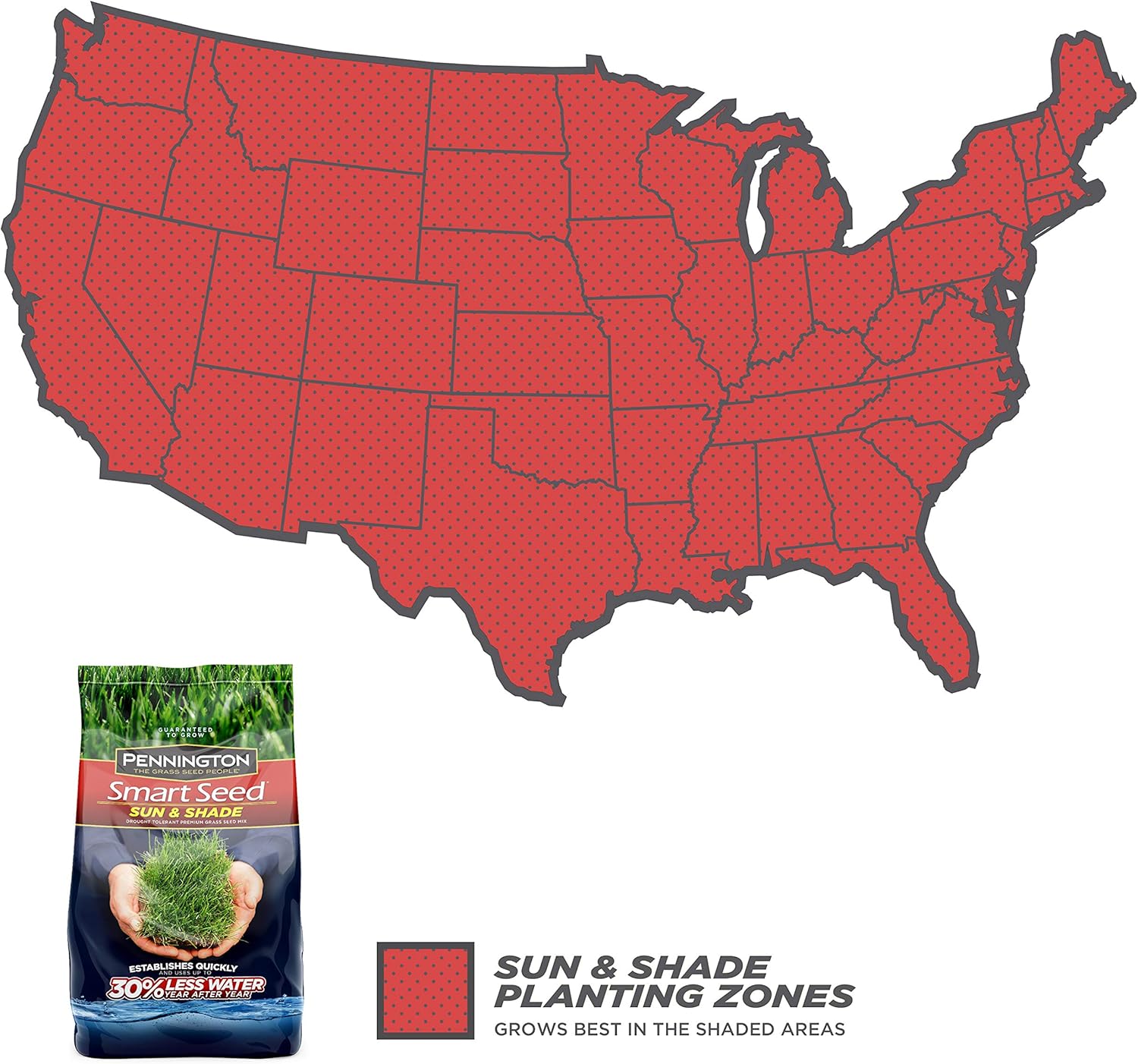 20 LBS Sun and Shade Grass Seed M584
