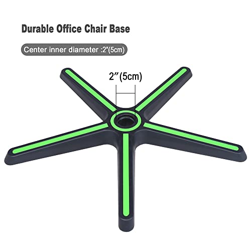 28 inch Nylon Heavy Duty Gaming Chair Base with 5 Casters I280794
