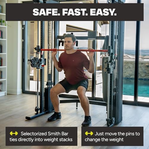 Functional Trainer Cable Machine Home Gym Weight Machine O4923