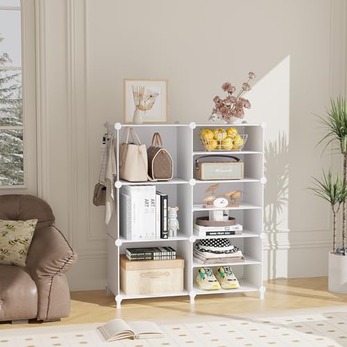 White 6 Cube Storage Shelves Q114866