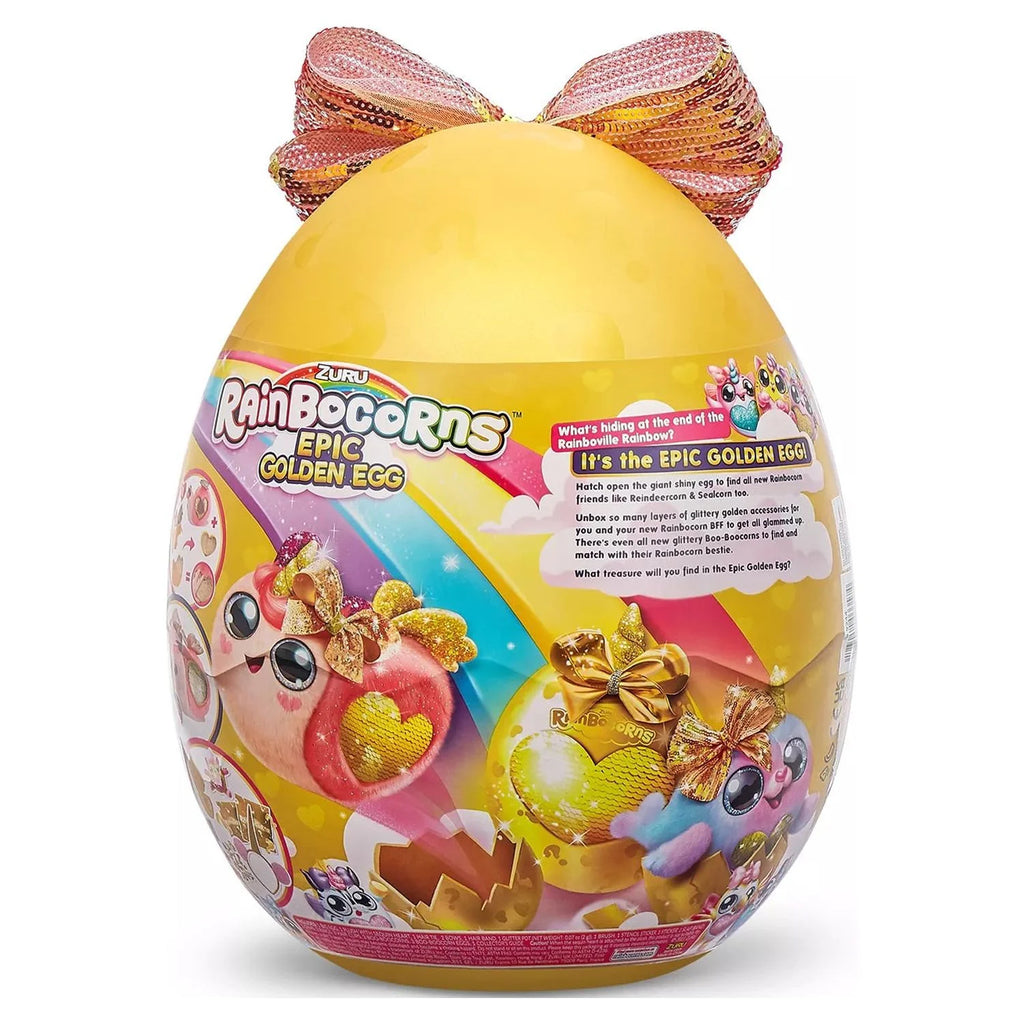Epic Giant Golden Egg with over 25 Golden Surprises K340333