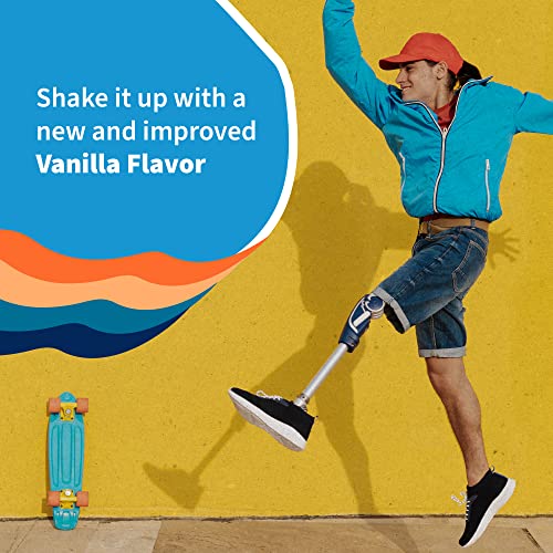 Organic Vegan Vanilla Protein Powder 22g Plant Based Protein 1.5 LB L48186