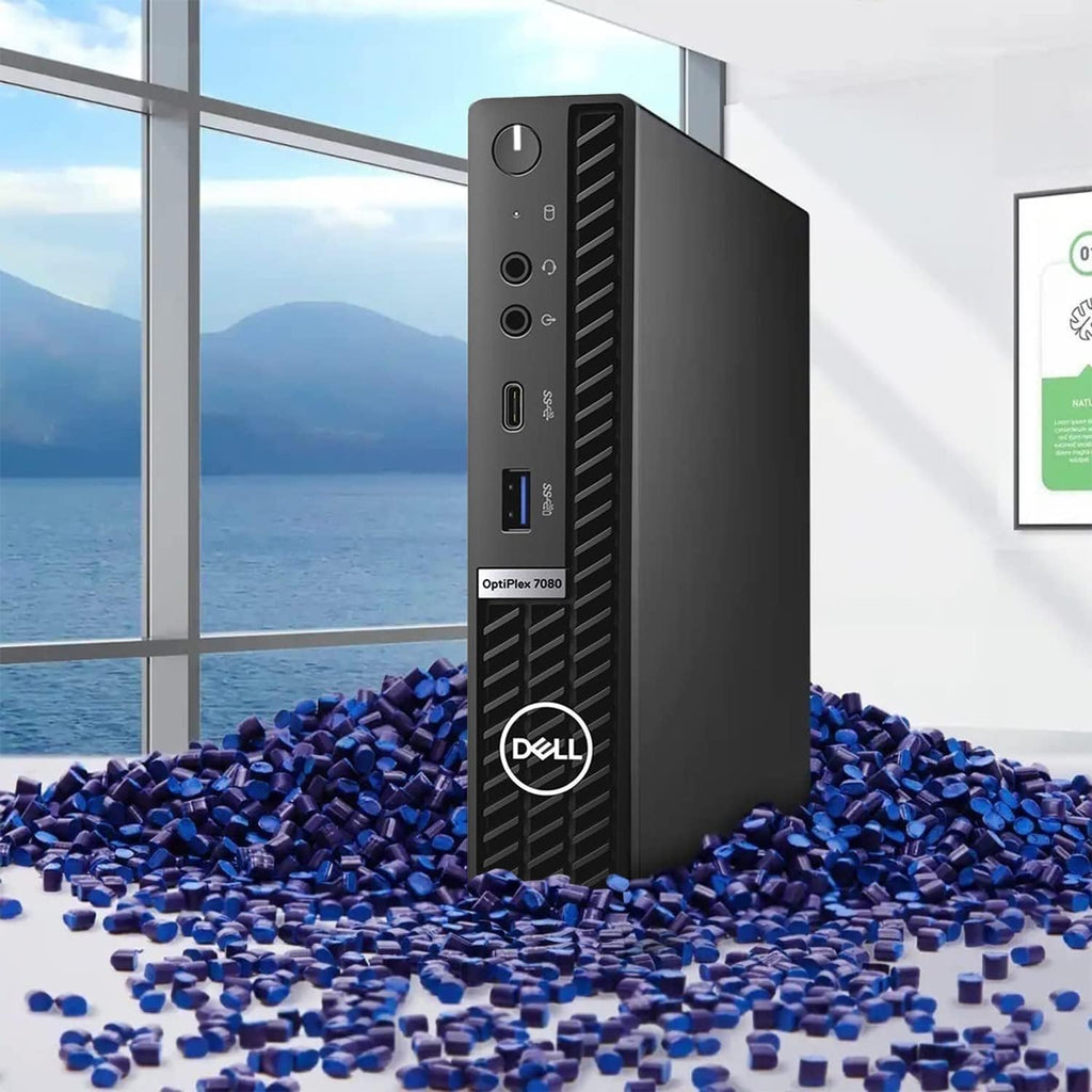 Dell OptiPlex 3080 Micro Form Factor Business Desktop, Intel Core i5-10500T, 16GB DDR4 RAM, 512GB SSD, WiFi, HDMI, Bluetooth, Windows 10 Pro B609