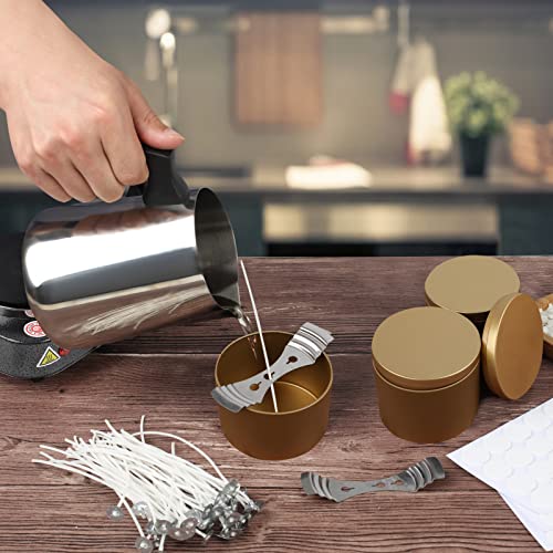 Candle Making Kit with Hot Plate, 5lb Soy Wax, Cotton Wicks, Thermometer P21041