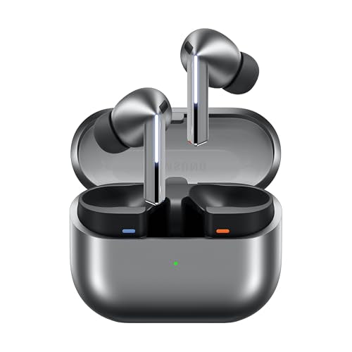 Silver Noise Cancelling Bluetooth Earbuds V44445