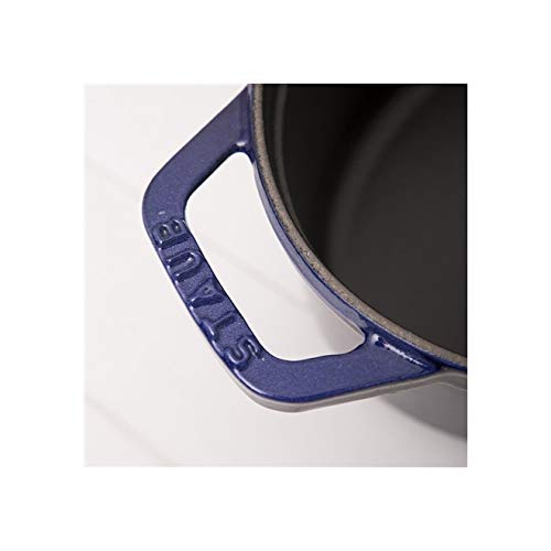 Round Cast Iron Cocotte Black, 2.25 qt R50523