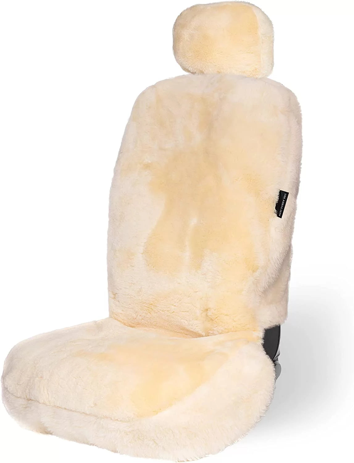 Genuine Sheepskin Ivory Car Seat Cover B354321