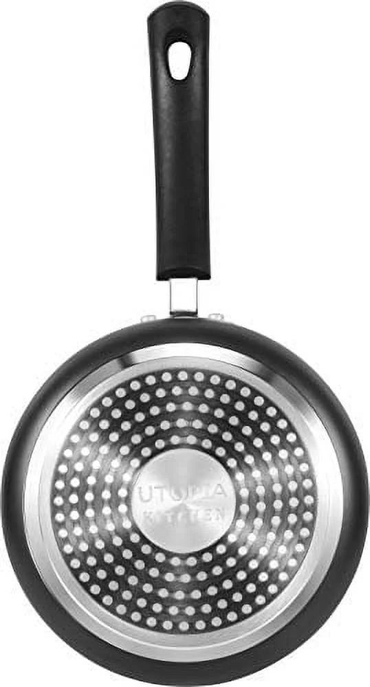 2 Quart Nonstick Saucepan with Glass Lid B748108
