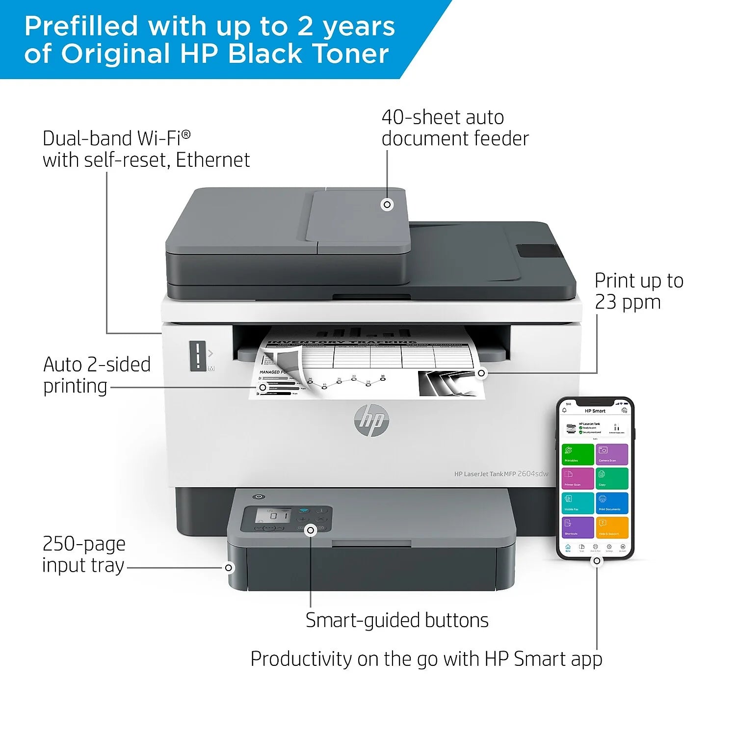 Monochrome Laser Printer F98154