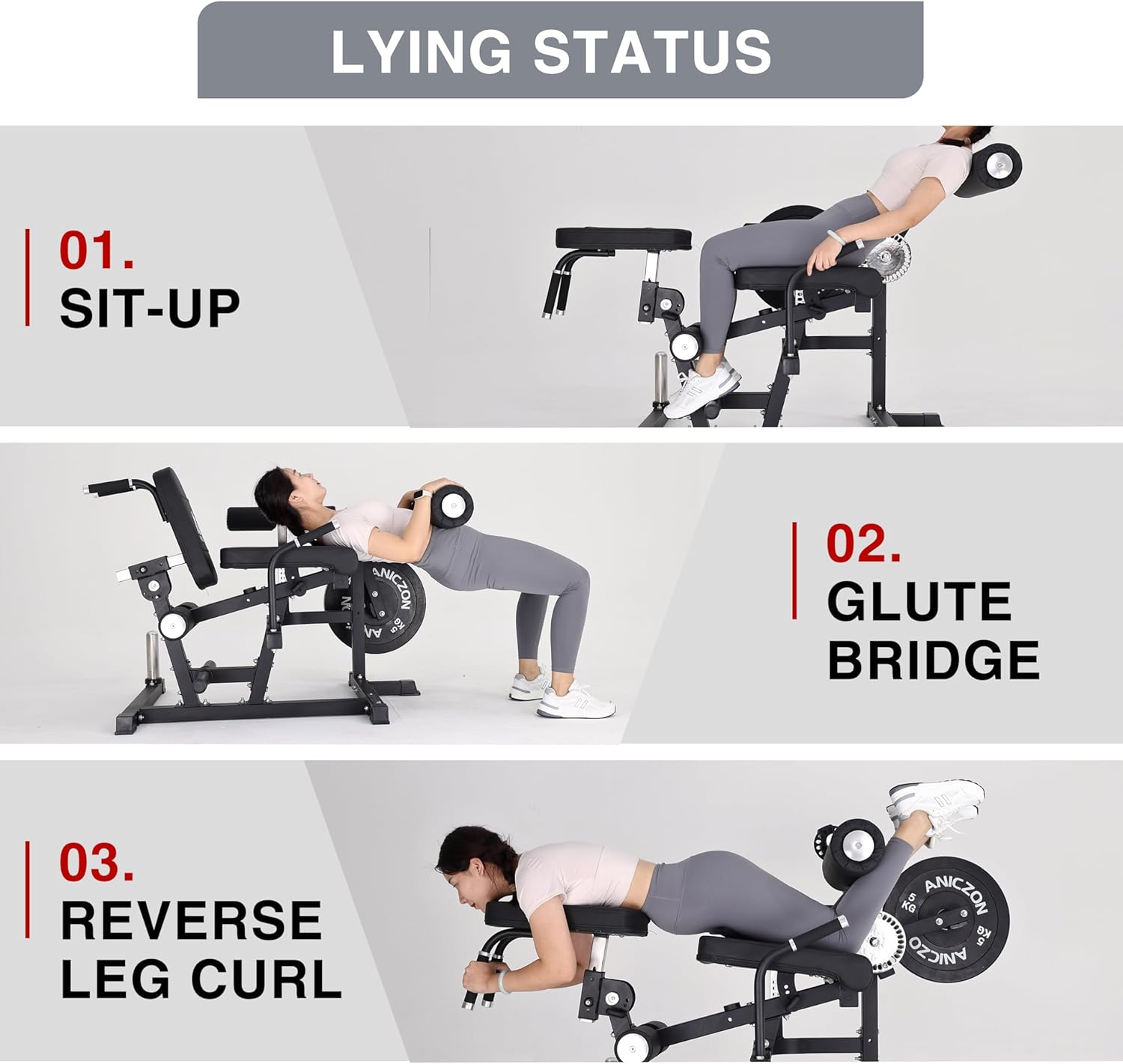Leg Extension and Curl Machine with Adjustable Seat Q57952