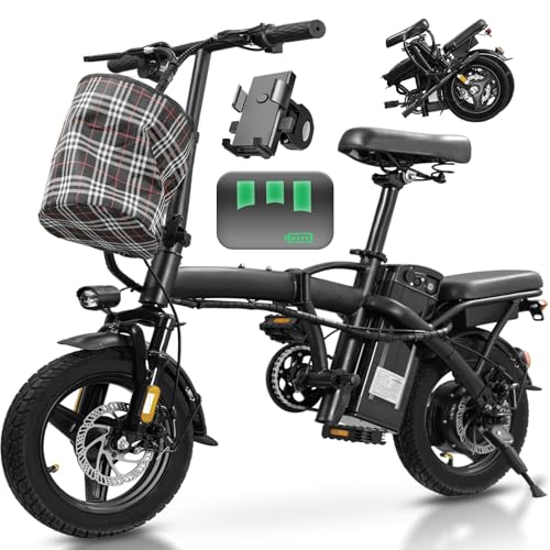 14" Mini Foldable Electric Bicycle with 560W Motor H138