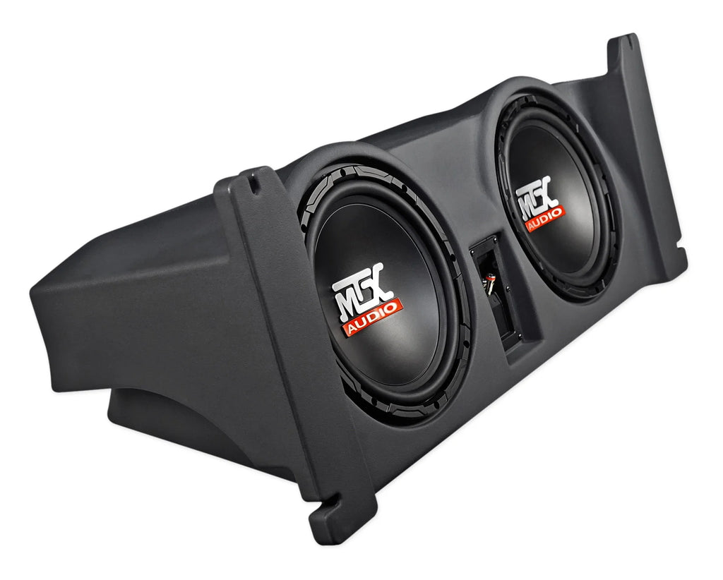 Dual 10" Subwoofers Sealed Sub Box Enclosure F785250