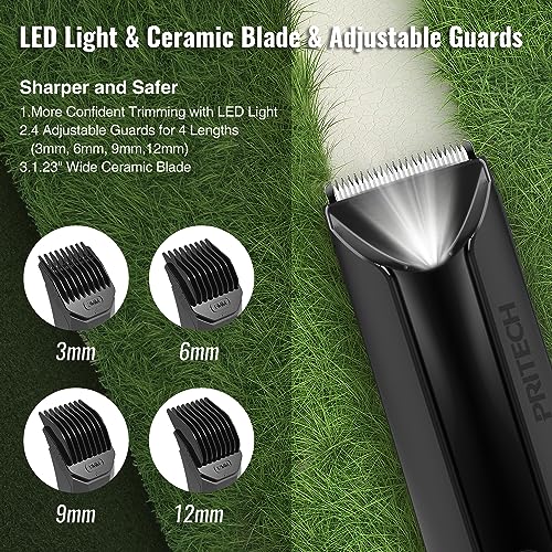 Body Hair Trimmer with Ceramic Blade, Rechargeable Cordless Trimmer M504427