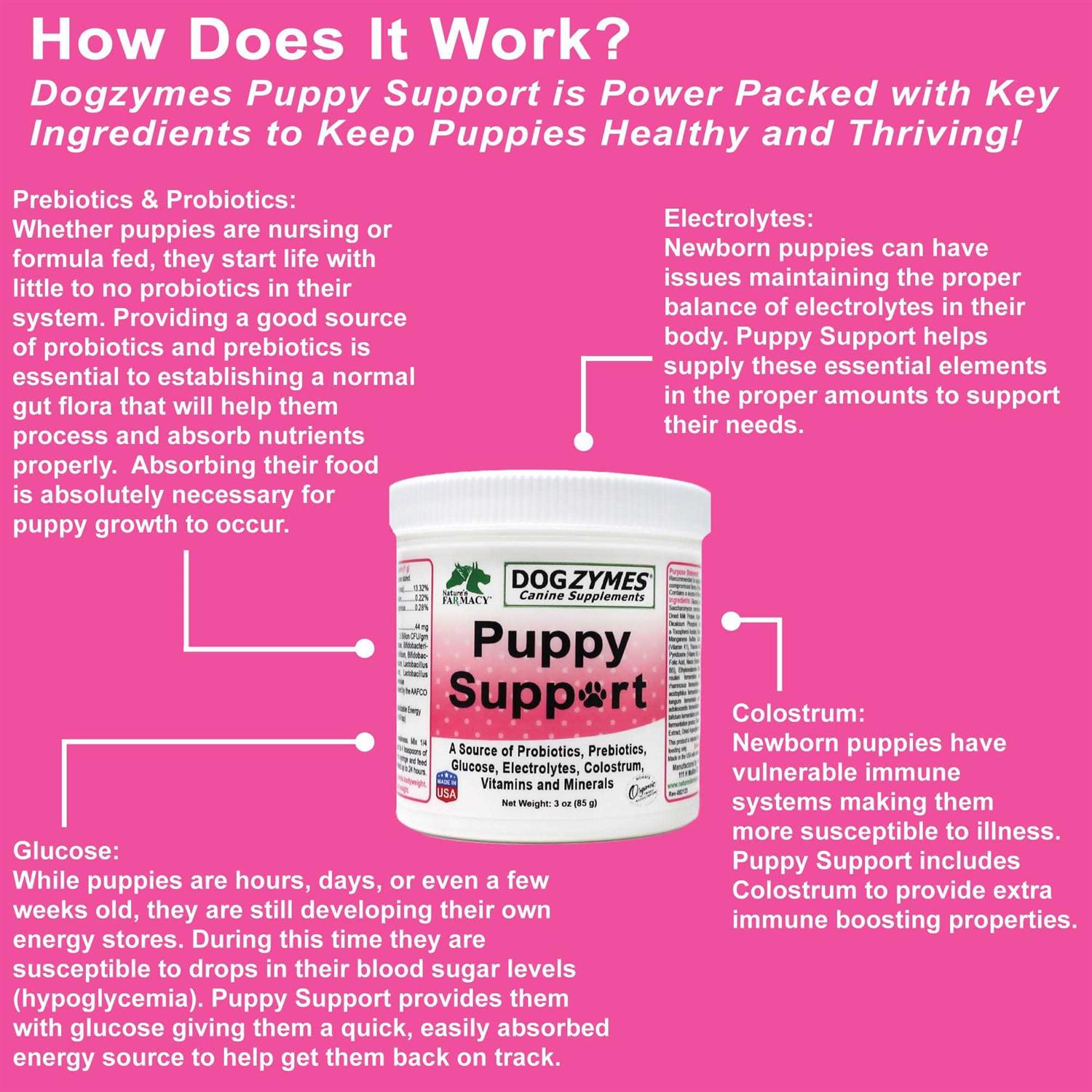 Fading Puppy Support Pet Supplies M789546