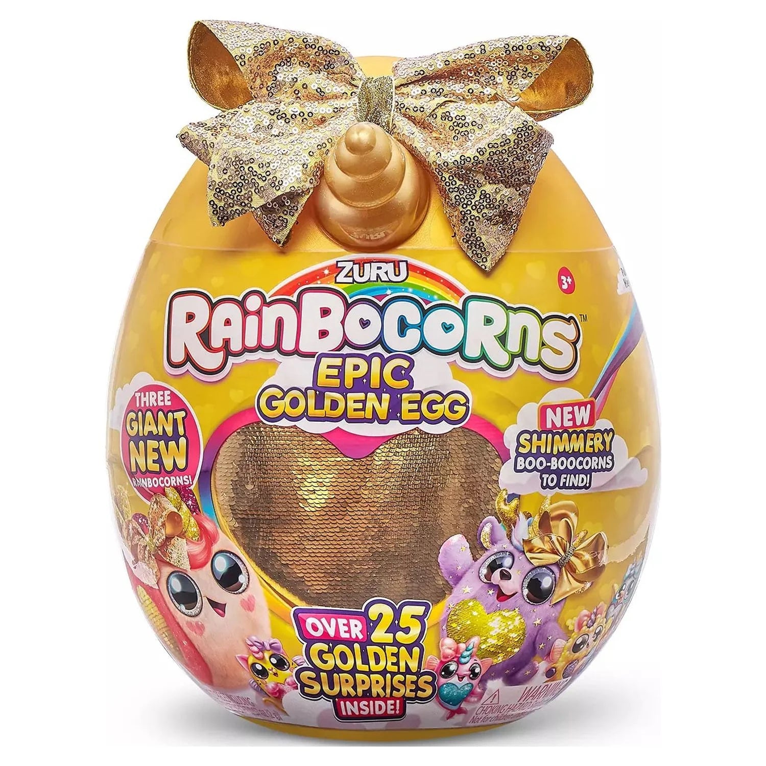Epic Giant Golden Egg with over 25 Golden Surprises K340333