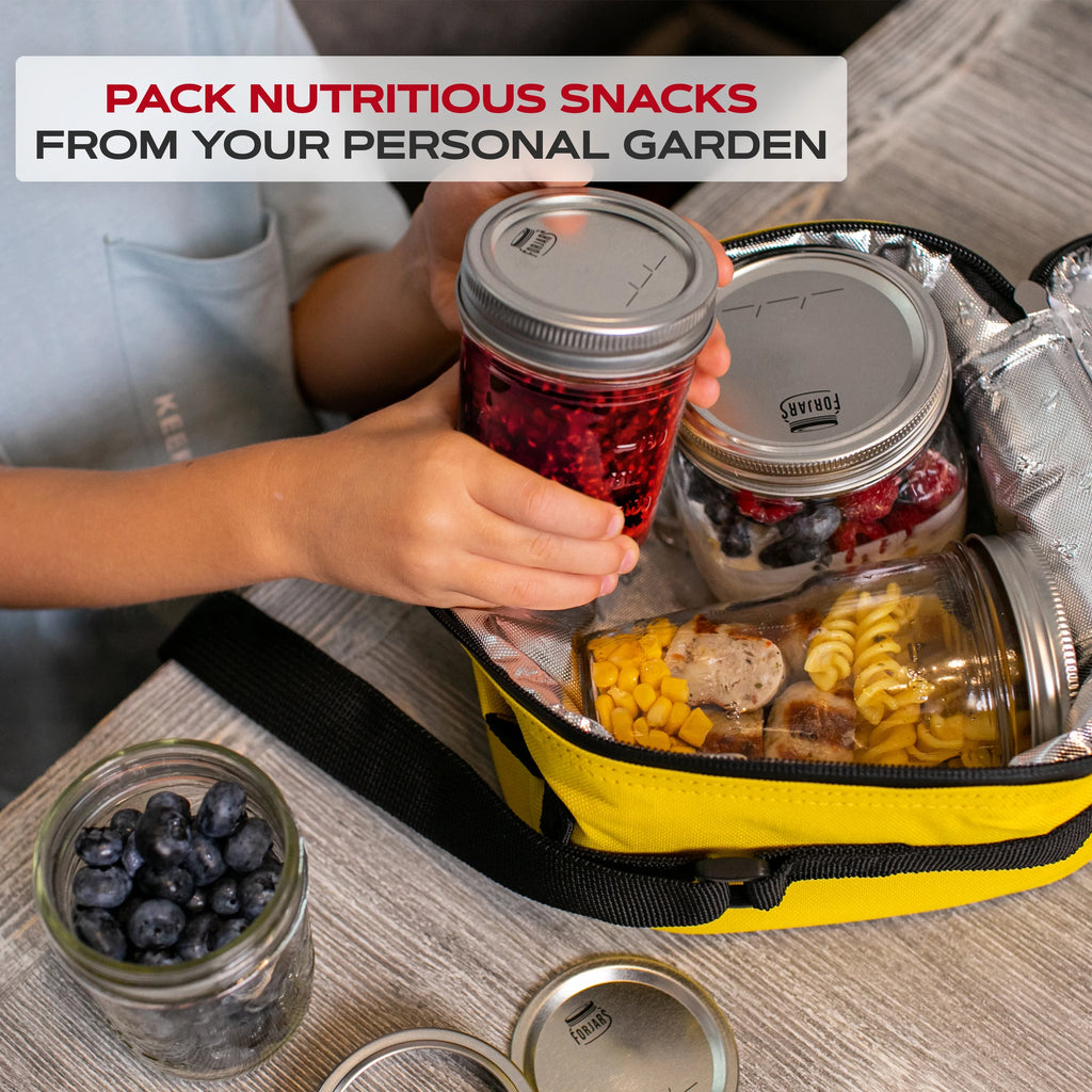 100-Pack Wide Mouth Canning Lids S2328