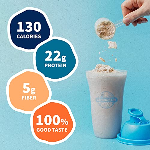 Organic Vegan Vanilla Protein Powder 22g Plant Based Protein 1.5 LB L48186