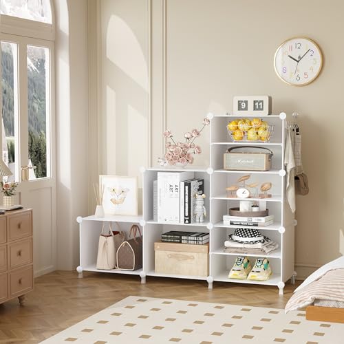 White 6 Cube Storage Shelves Q114866