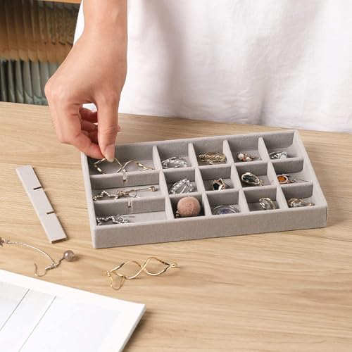 5 Drawers Clear Acrylic Jewelry Box N83926