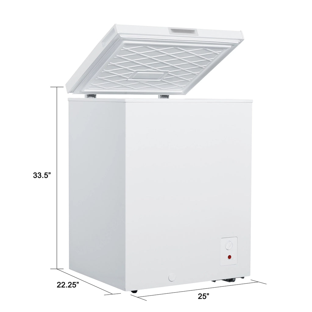 White 5.0 Cu. Ft. Freezer Chest Y2414