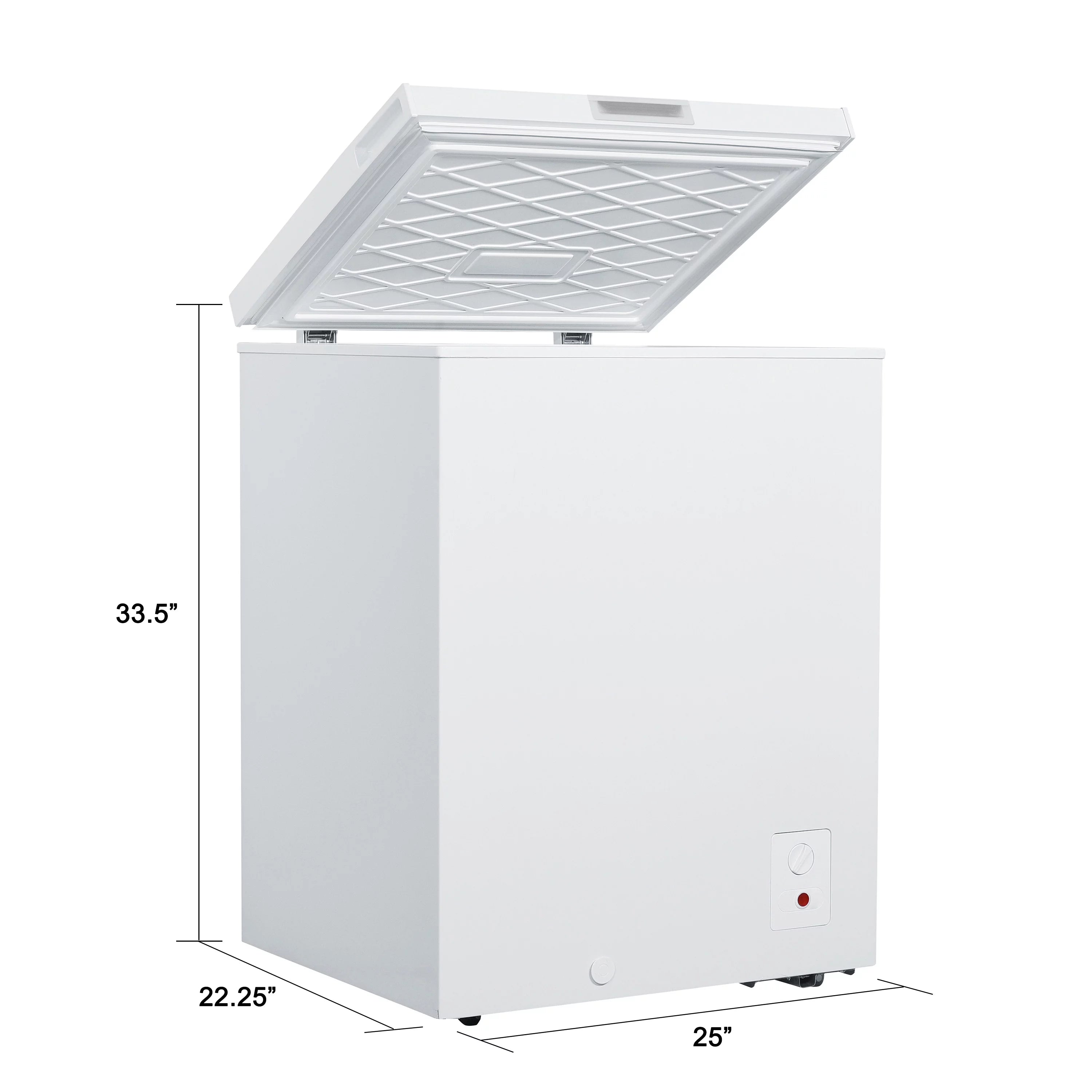 White 5.0 Cu. Ft. Freezer Chest Y2414