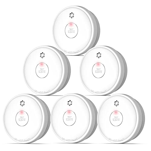 10-Year Battery Operated Photoelectric Smoke Alarm I94288