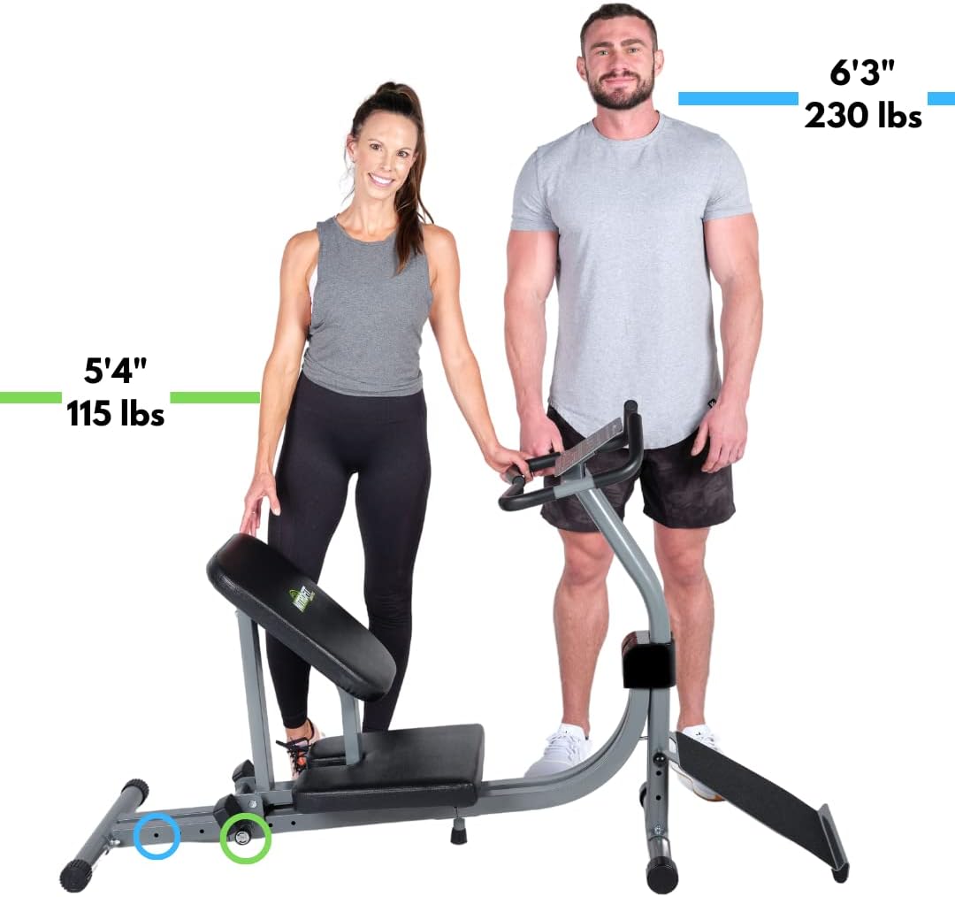 Full Body Stretching Machine with Adjustable Sliding Seat & Slant Board V244155