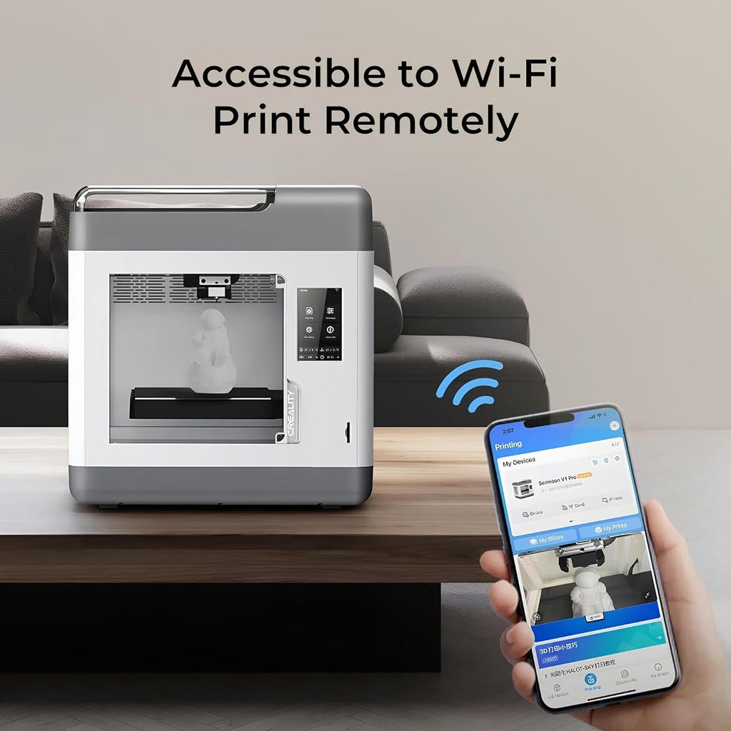 3D Printer with Built-in Camera and Wi-Fi Connectivity Q362