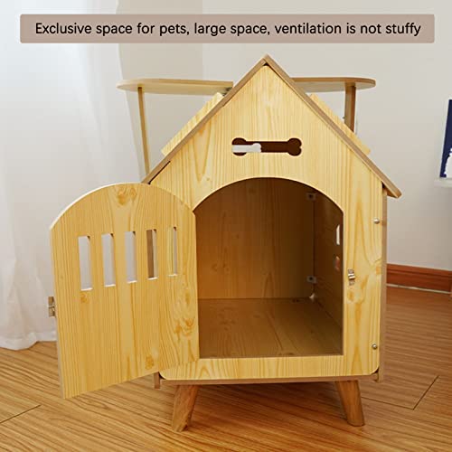 Wooden Cat House 80x55x74CM T7222