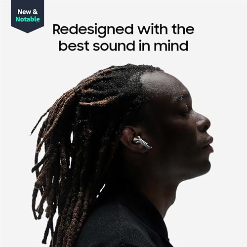 Silver Noise Cancelling Bluetooth Earbuds V44445