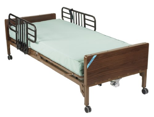 Semi Electric Hospital Bed Mattress with Half Rails & Innerspring Z339217