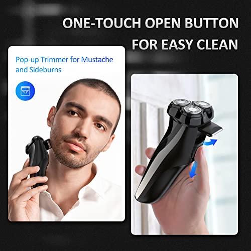 Cordless Washable Rechargeable Electric Razor A325690