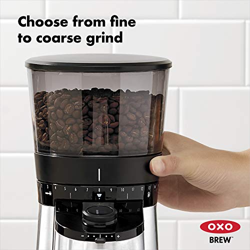 Conical Burr Coffee Grinder with Scale T133255