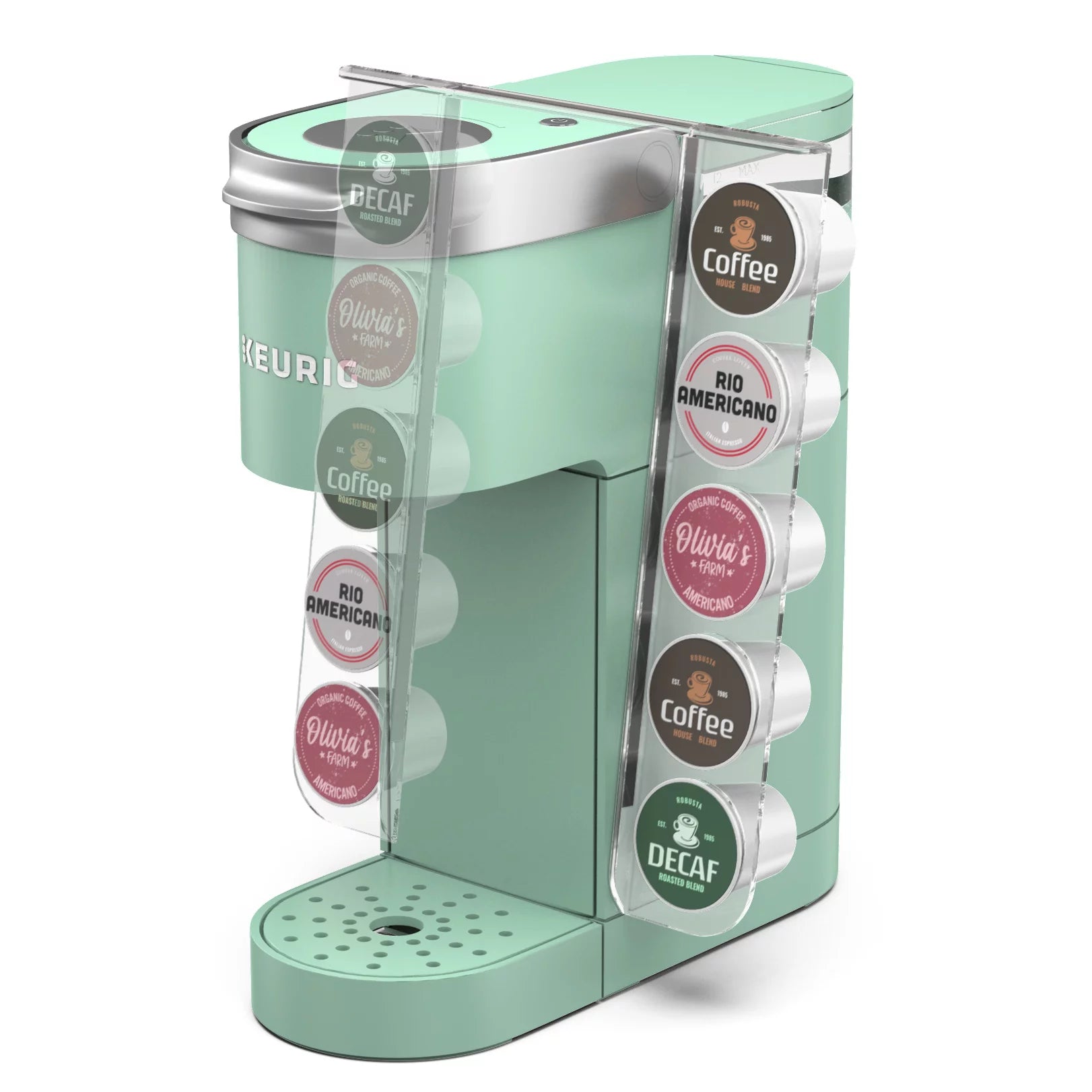 Acrylic K Cup Coffee Pod Storage Organizer W7998
