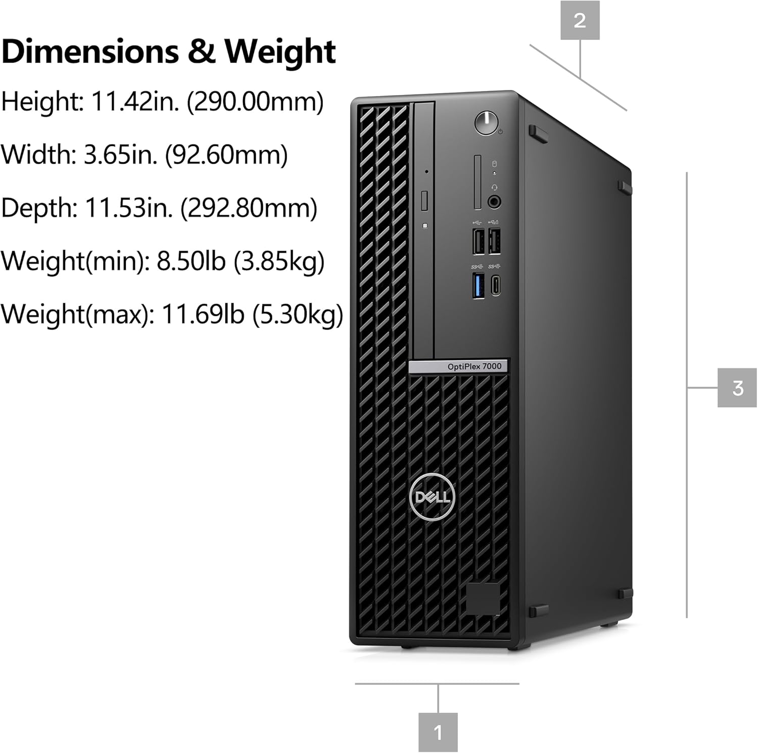12th Gen Intel i7-12700 16GB DDR4 RAM 1TB PCIe SSD Desktop Computer W644393