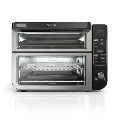 12-in-1 Double Oven with FlexDoor, Stainless Steel D602