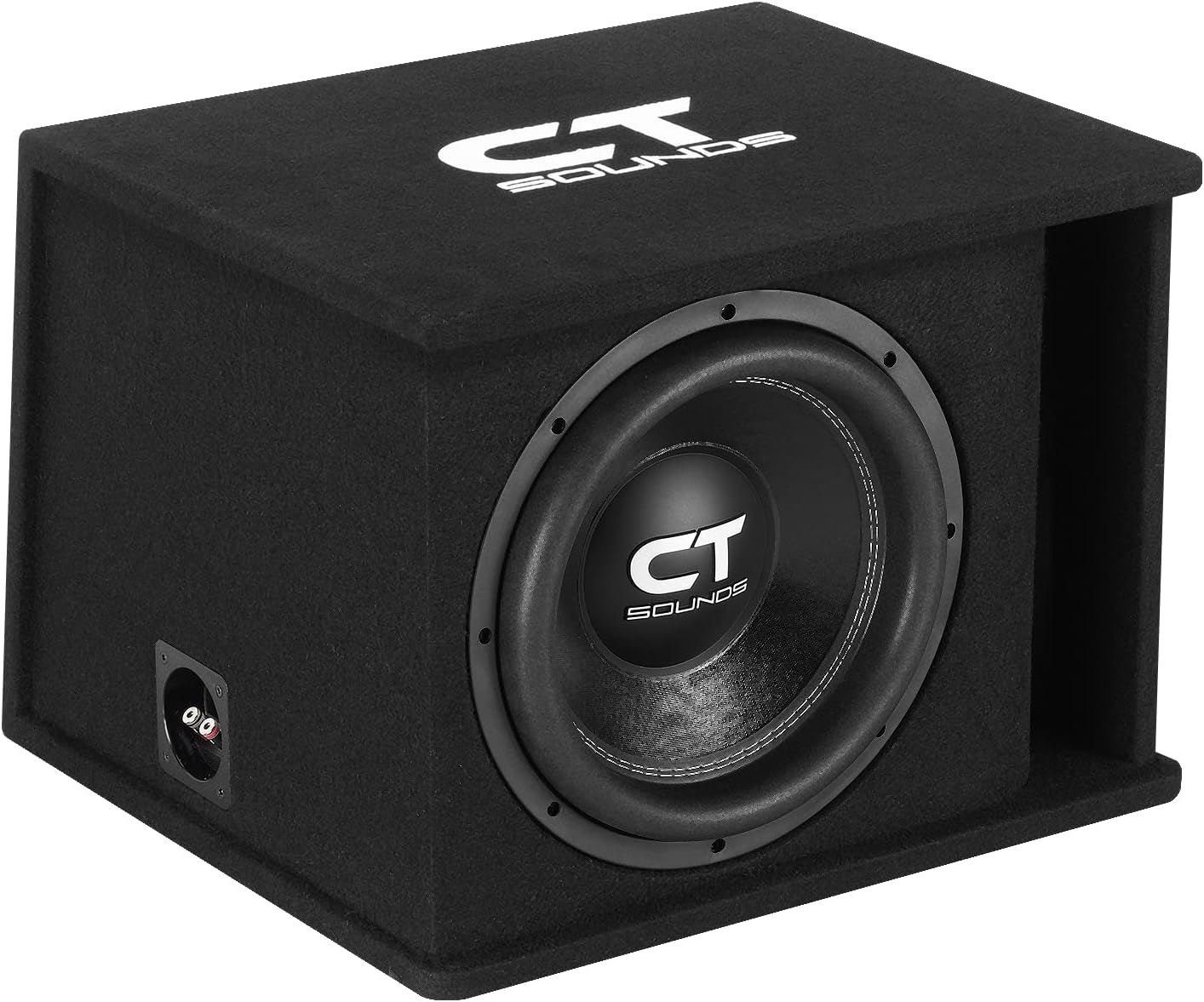 Single 12” 1300W Ported Car Subwoofer Box O97744